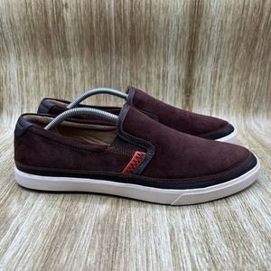 Cole Haan Men Casual Footwear Brown Suede Loafers Slip On Comfort C13807 Size 11